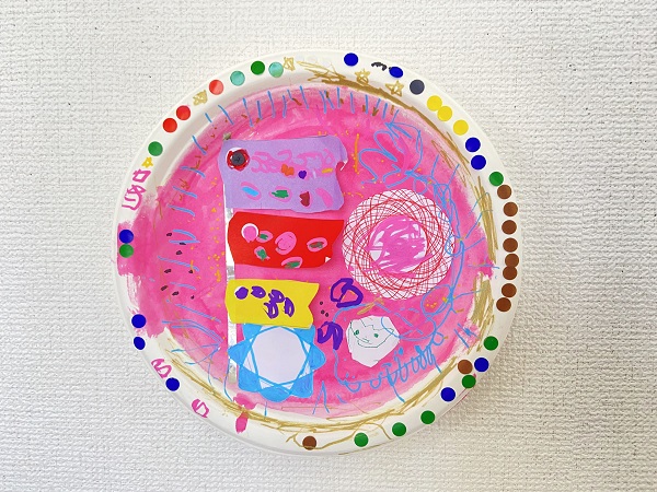 イタリア風の絵皿を描こう (11)