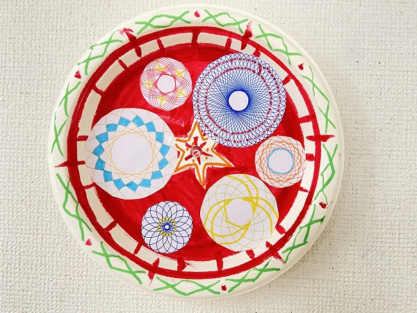 イタリア風の絵皿を描こう (13)