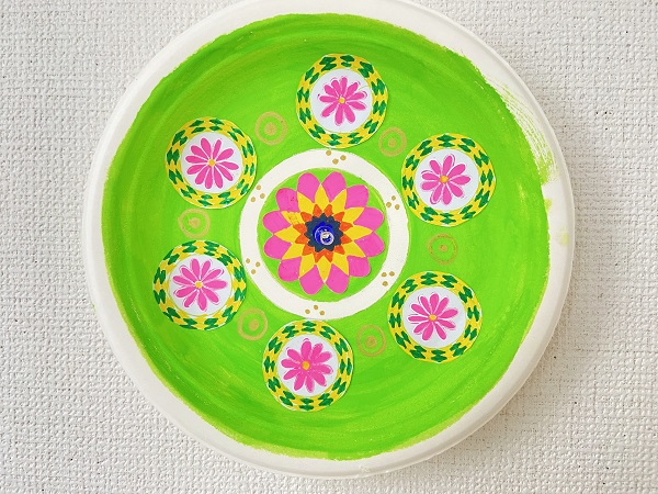 イタリア風の絵皿を描こう (16)