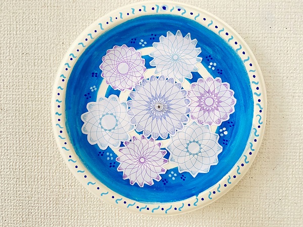 イタリア風の絵皿を描こう (19)