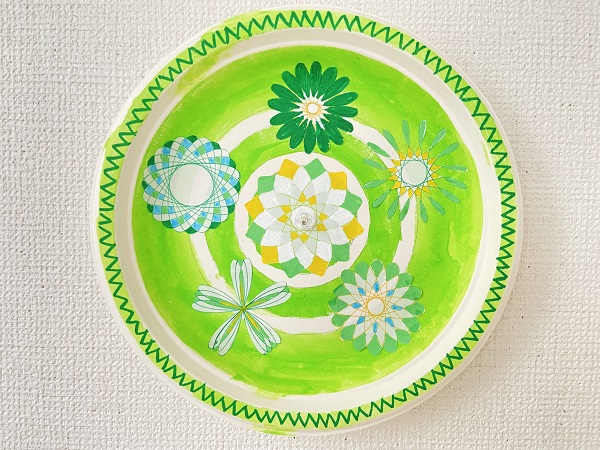 イタリア風の絵皿を描こう (22)