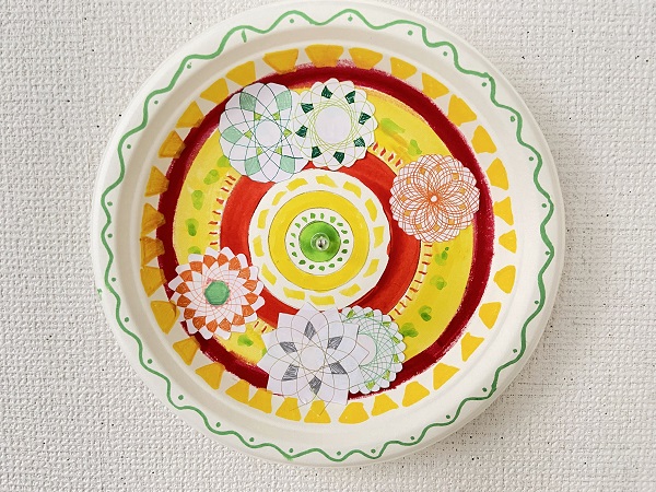 イタリア風の絵皿を描こう (24)