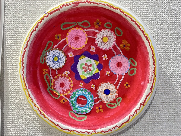 イタリア風の絵皿を描こう (28)