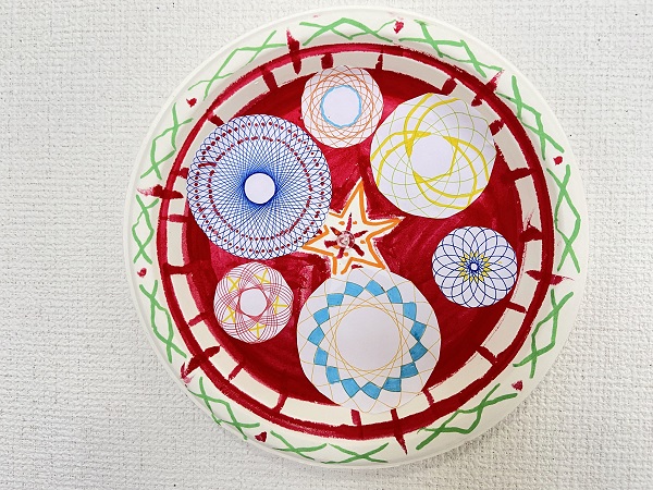 イタリア風の絵皿を描こう (30)