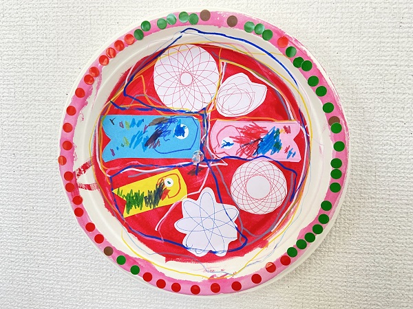 イタリア風の絵皿を描こう (32)