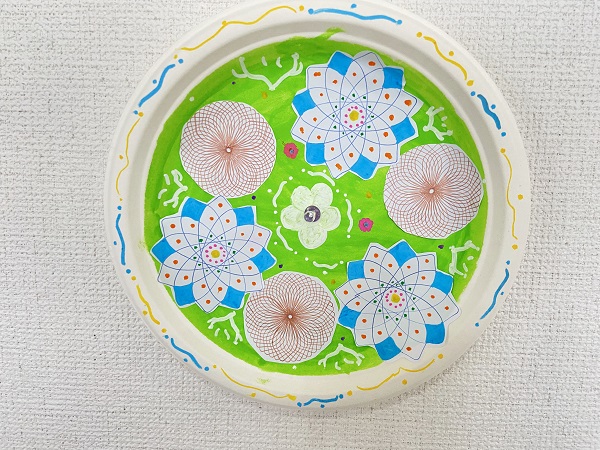 イタリア風の絵皿を描こう (34)