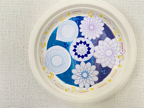 イタリア風の絵皿を描こう (8)