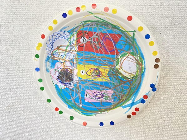 イタリア風の絵皿を描こう (9)