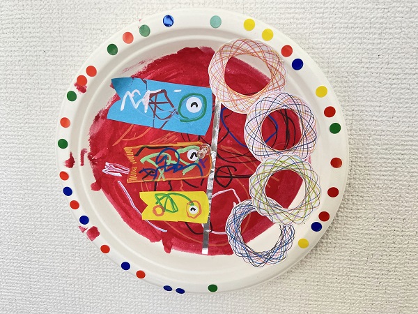 イタリア風の絵皿を描こう (10)