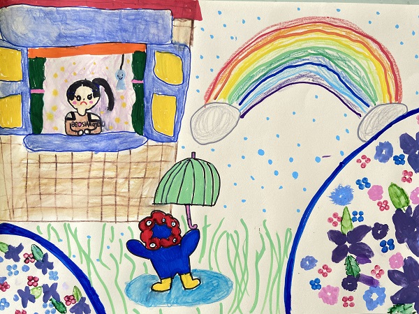 梅雨の花✿紫陽花(あじさい)を描こう (12)