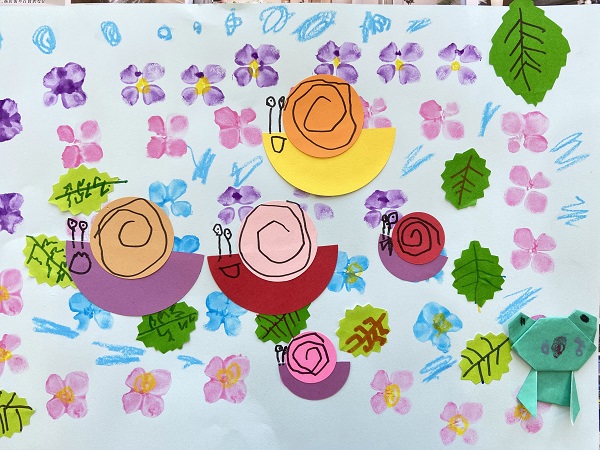 梅雨の花✿紫陽花(あじさい)を描こう (3)