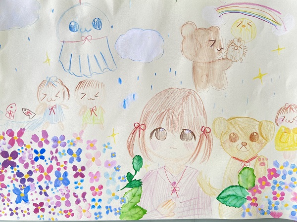 梅雨の花✿紫陽花(あじさい)を描こう (29)