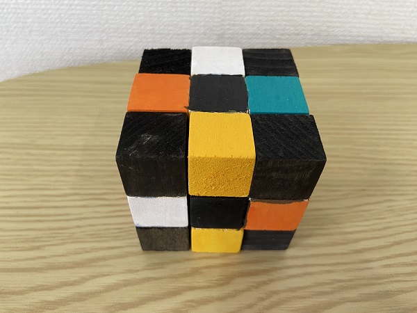木製パズル:スライド&キューブ (11)