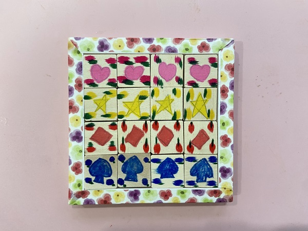 木製パズル:スライド&キューブ (14)