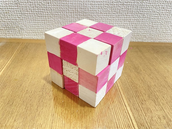 木製パズル:スライド&キューブ (20)