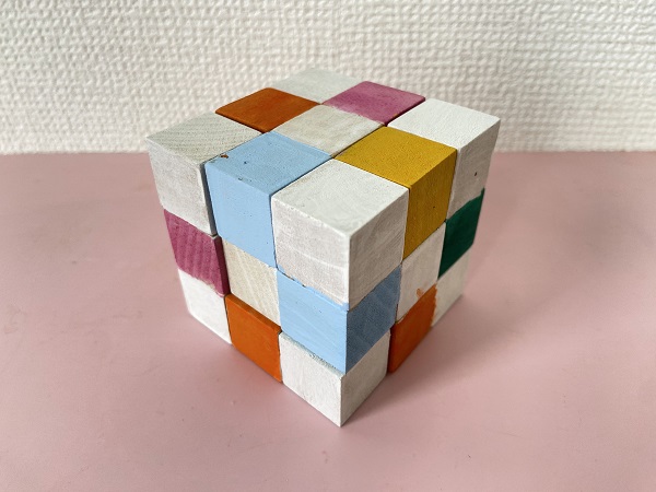 木製パズル:スライド&キューブ (25)