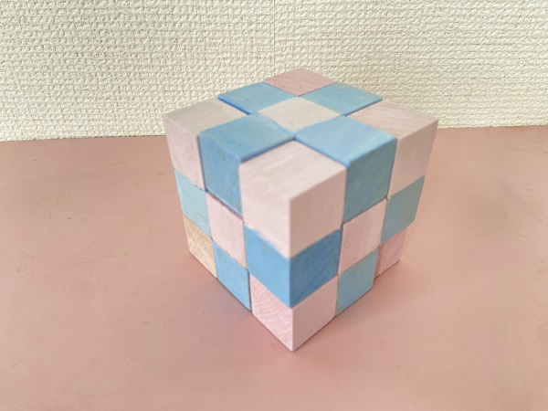 木製パズル:スライド&キューブ (26)