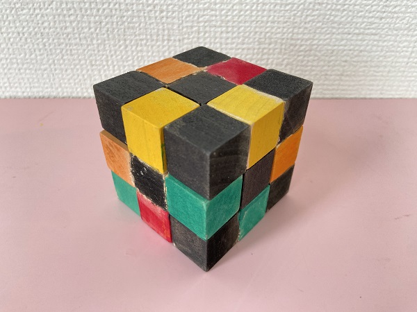 木製パズル:スライド&キューブ (30)