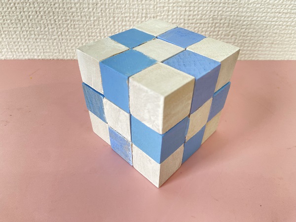 木製パズル:スライド&キューブ (32)