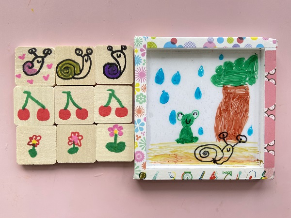 木製パズル:スライド&キューブ (36)