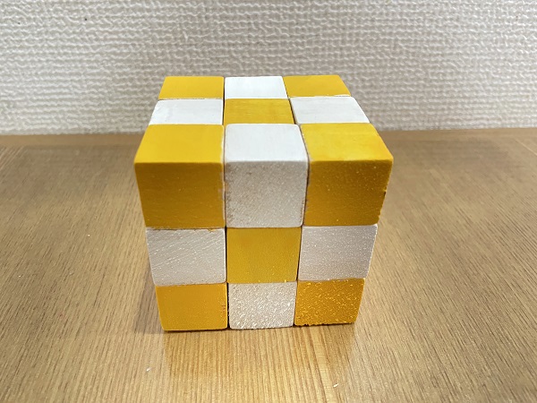 木製パズル:スライド&キューブ (6)