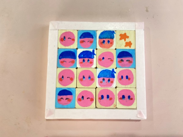 木製パズル:スライド&キューブ (7)