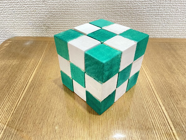 木製パズル:スライド&キューブ (8)