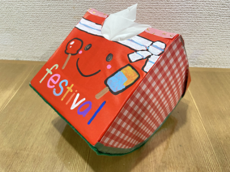 かわいいスイカのティッシュボックス (6)